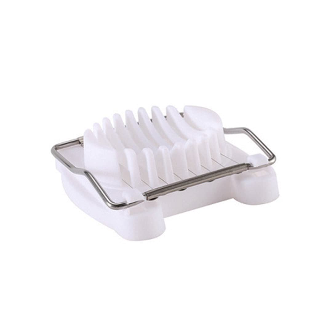 UXZDX 2 Pack Stainless Steel Multifunctional Egg Slicer - Perfect for Salads, Sandwiches & Breakfast Meal Prep - Durable Kitchen Accessories & Gadgets