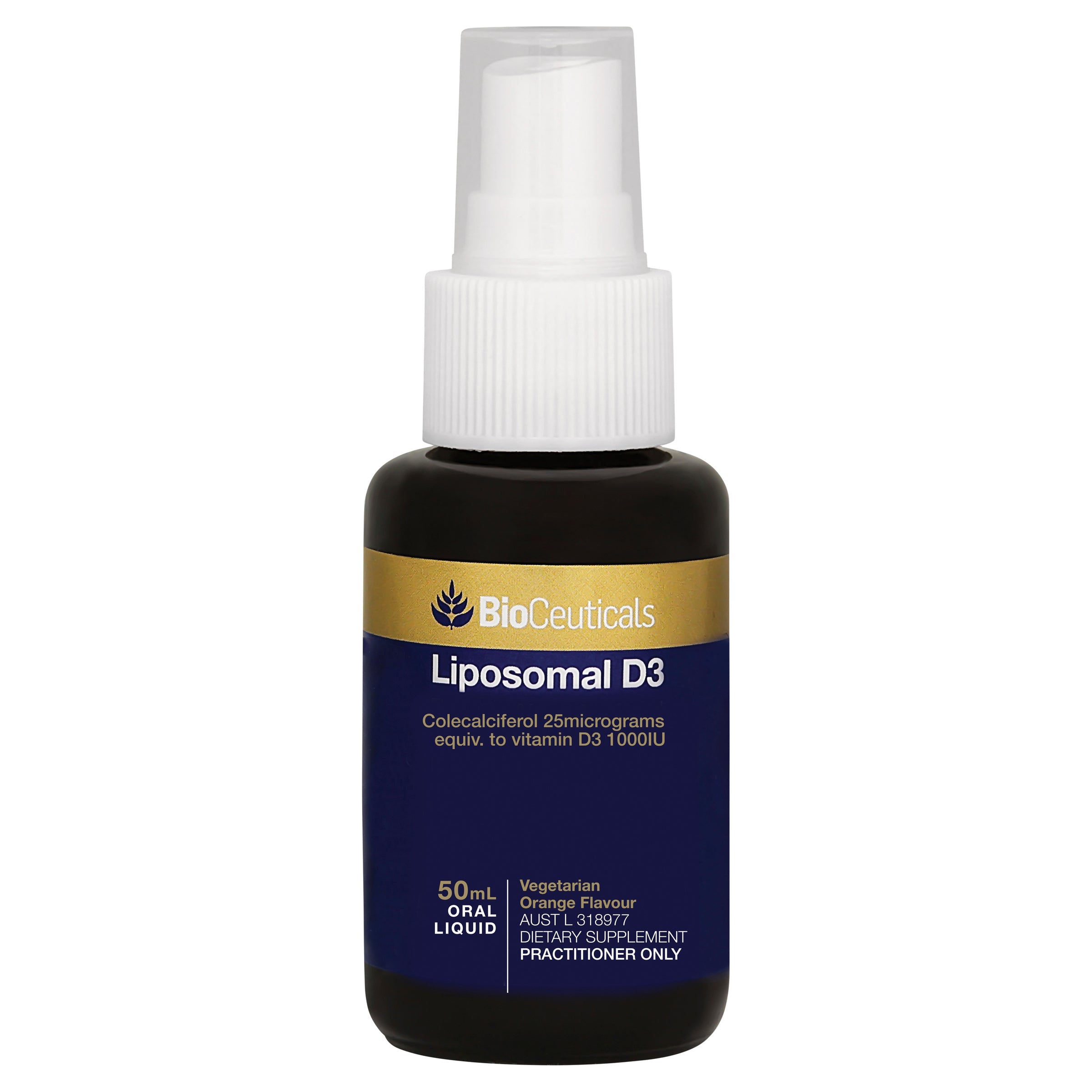 BioCeuticals Liposomal Vitamin D3 Oral Liquid Supplement - Supports Immune System & Bone Health - Perfect for Daily Wellness Routine