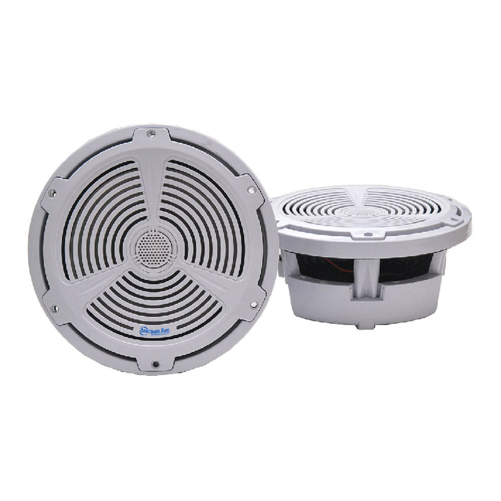 American Bass ABMRE7F 7 Inch 2-Way Marine Grade Waterproof Speaker - White | Premium Boat Audio for Outdoor, Marine & Off-Road Vehicles