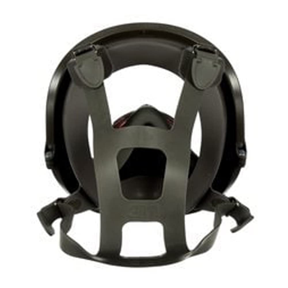 3M Safety 142-6800 Reusable Full Face Respirator Mask - Medium Size, Grey - Dust & Chemical Protection for Construction, Painting, Industrial Work & DIY Projects