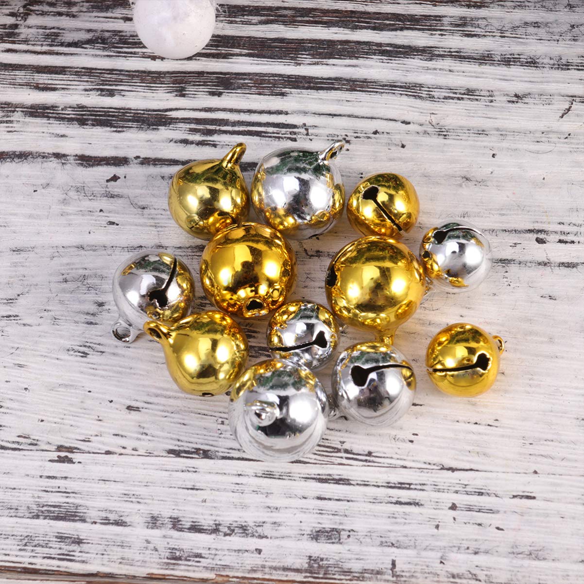 Balacoo Breakaway Cat Bell Collar - 12 Pcs Pet Toys for Cats & Dogs with Scattered Beads | Safe Christmas Pet Accessories for Playtime & Training (Ideal for Indoor/Outdoor Use, Holiday Gifts & Daily Enrichment)