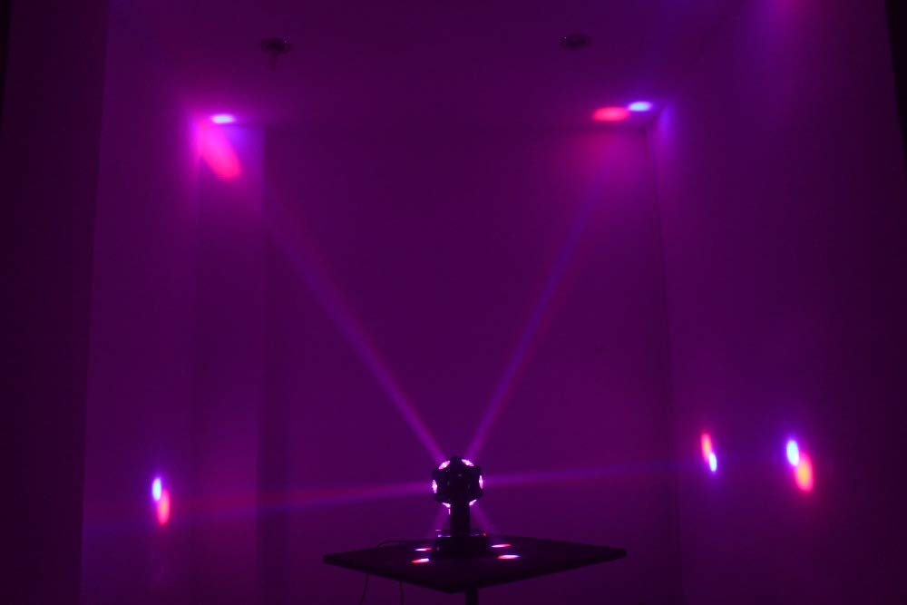 12X10W RGBW 4in1 LED Moving Head Light - 360° Endless Rotation Stage Beam Light for DJ, Disco, KTV, Wedding & Party Lighting (1PC) | Professional Stage Lighting Equipment for Live Shows & Events