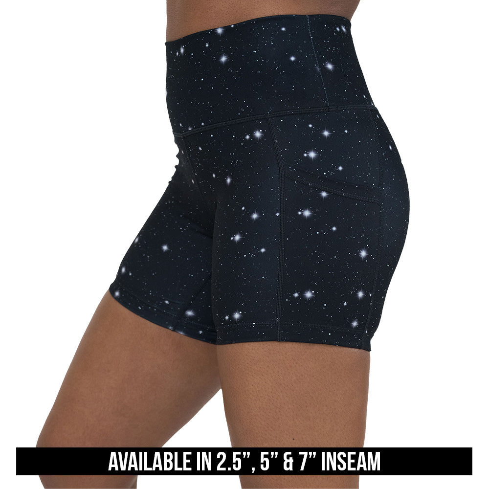 Starlight Women's Running Shorts - Lightweight & Breathable for Gym, Yoga & Outdoor Workouts