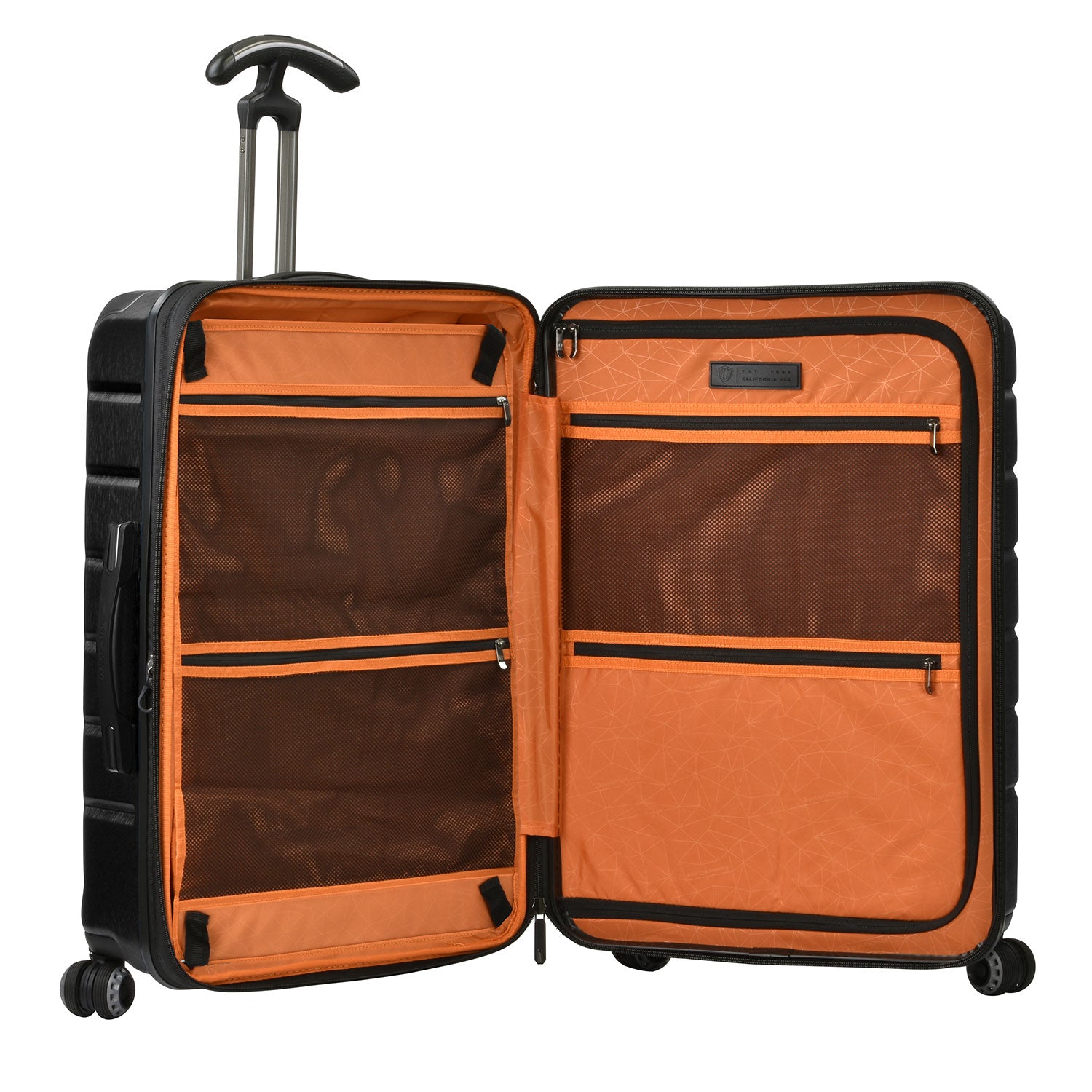 Silverwood II 3-Piece Luggage Set - Lightweight Spinner Suitcase with TSA Lock, Durable Hardshell Carry-On & Check-In Bags for Travel, Business Trips & Vacations