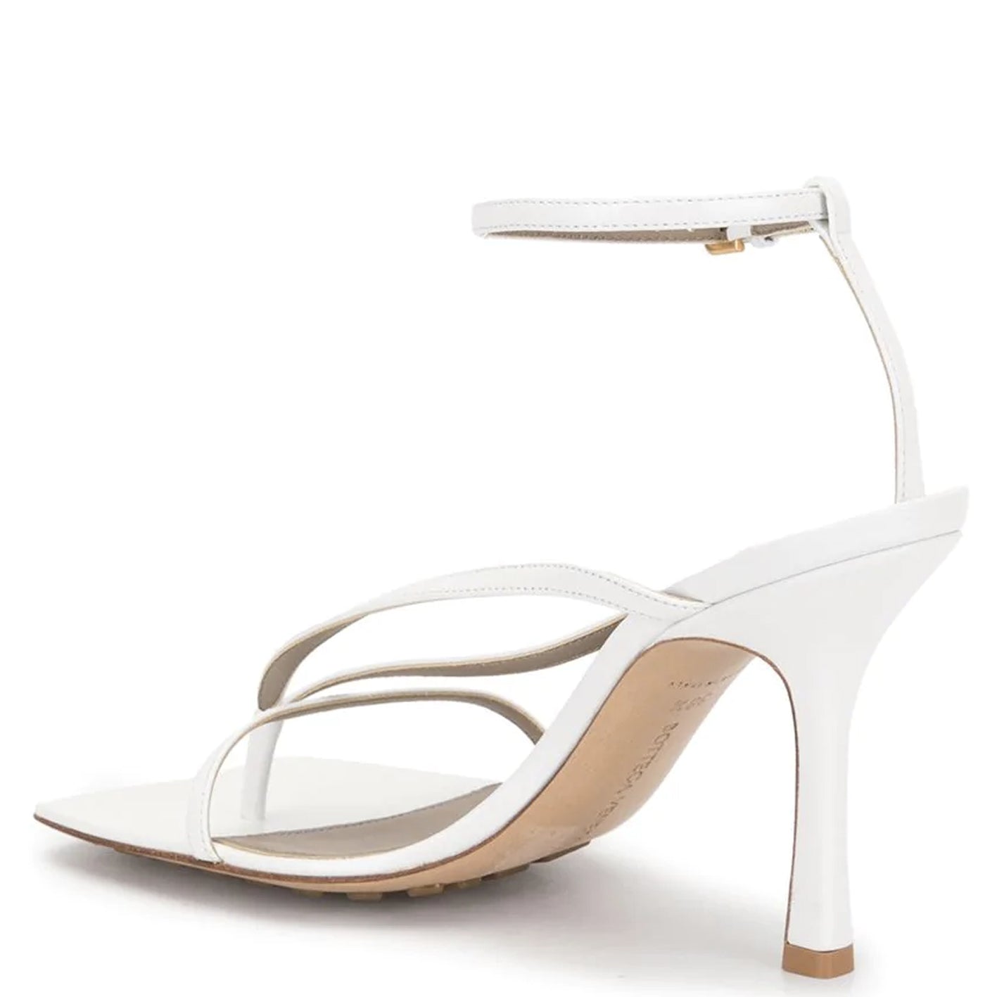 Stretch Square Sandal 90 - Women's Comfortable Slip-On Shoes in Optic White | Perfect for Casual Wear, Beach Outings & Summer Fashion