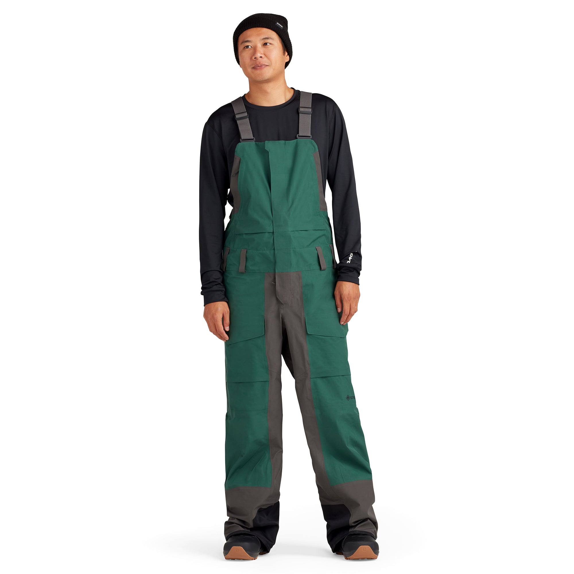 Stoker Gore-Tex 3L Bib Pants for Men - Waterproof Ski & Snowboard Bib Overalls for Winter Sports & Outdoor Activities