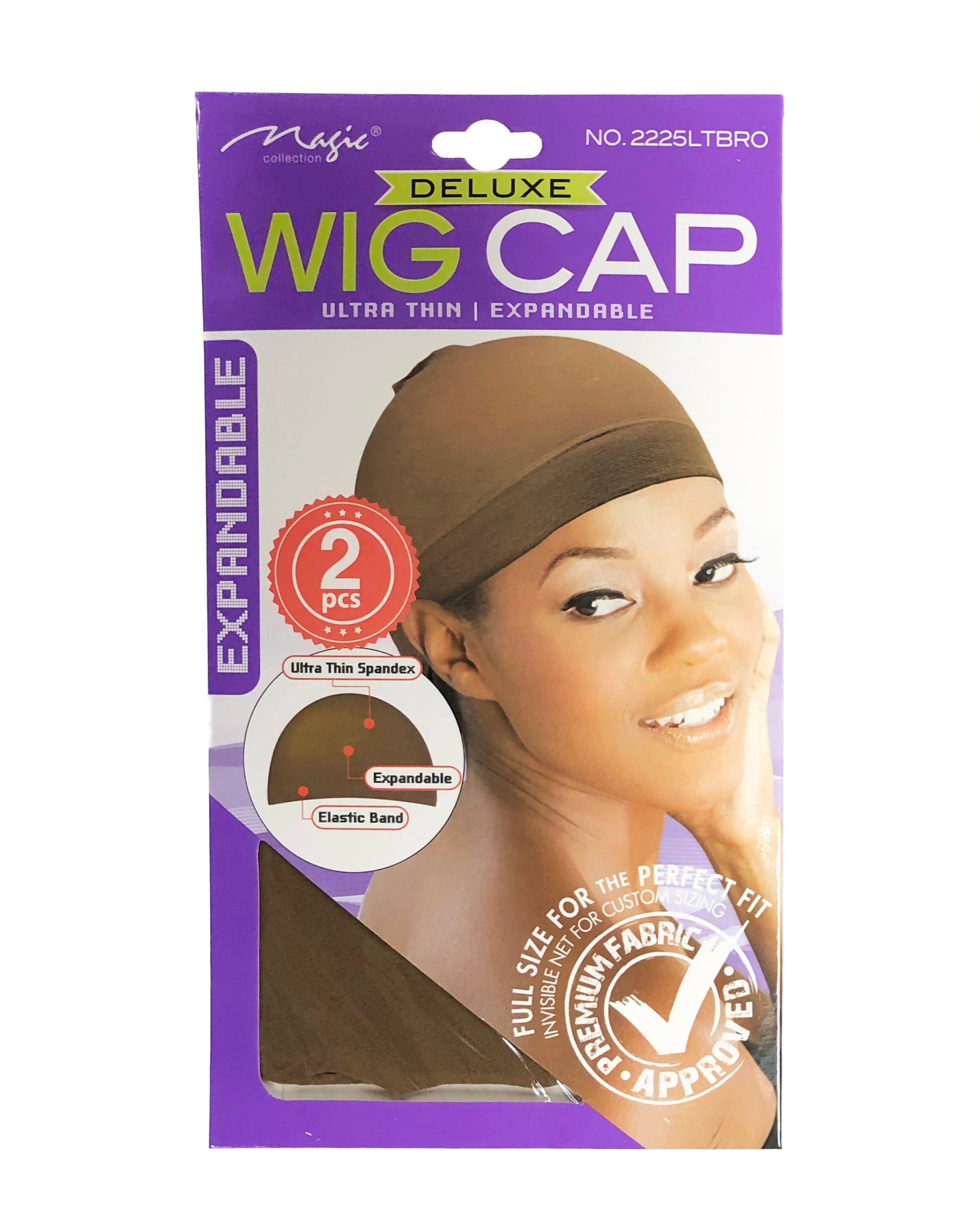Premium Wig Caps for Women & Men - 2 Pack Breathable Nylon Wig Liners for Comfort & Secure Fit - Perfect for Cosplay, Costumes & Everyday Wear
