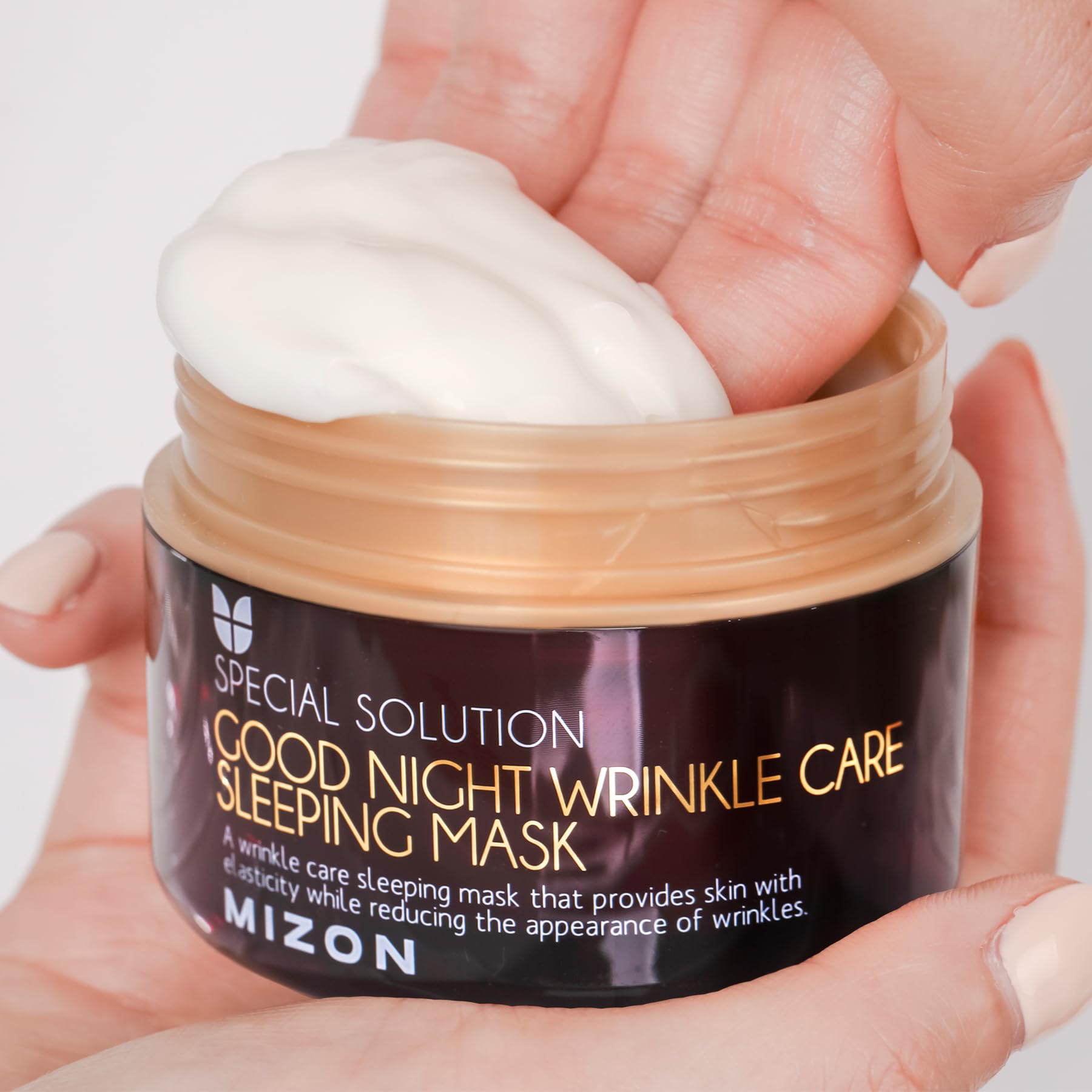 MIZON Wrinkle Care Sleeping Mask - Overnight Facial Moisturizer for Skin Repair | Korean Skincare for Night Use