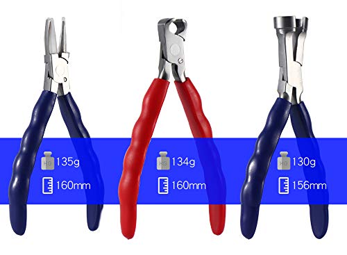 Professional 9-Piece Eyeglass Repair Tool Kit with 6 Screwdrivers & Nose Pad Adjuster - Perfect for Glasses Shop, Home & Travel Eyewear Maintenance