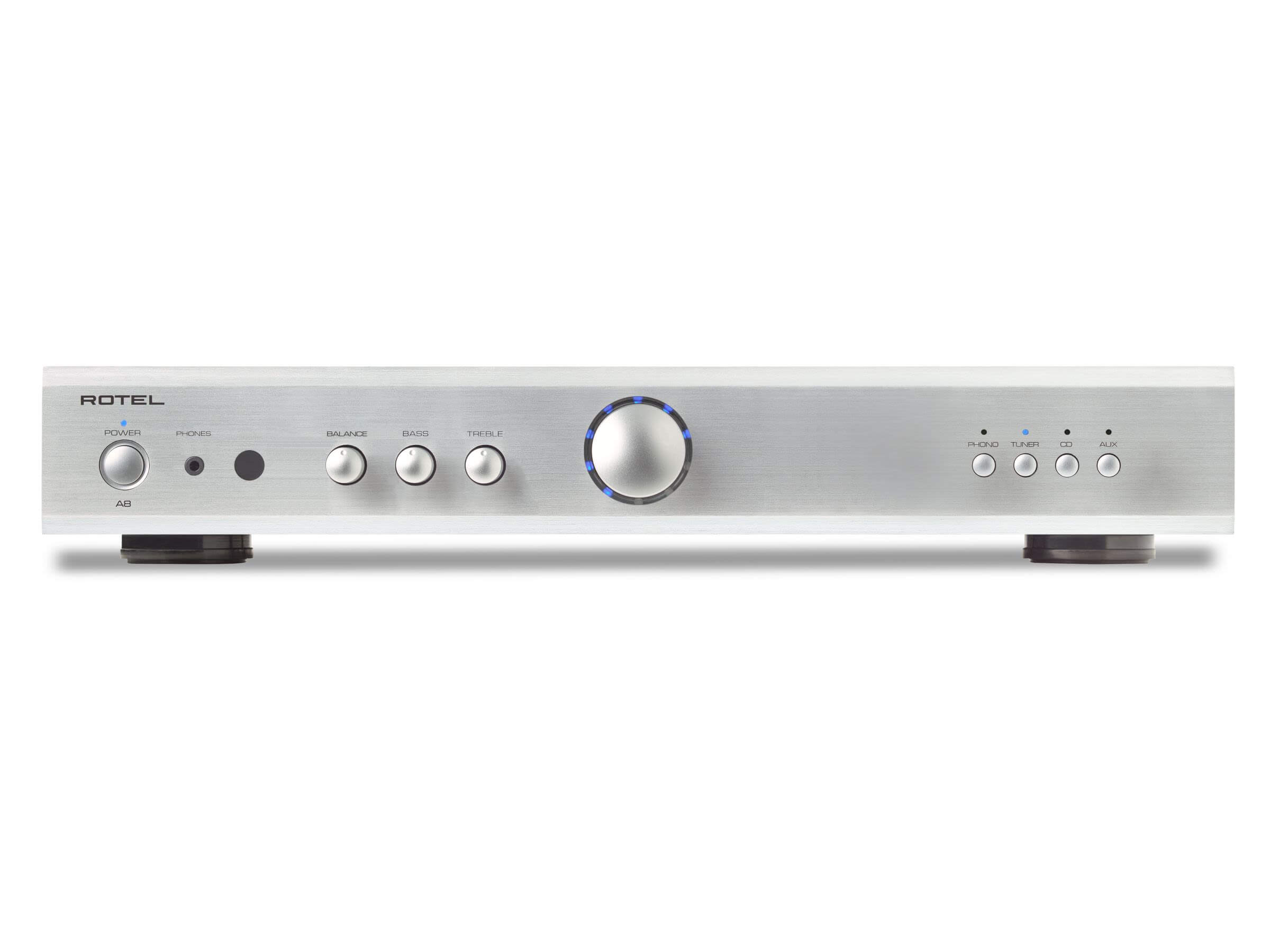 Rotel A8 Stereo Integrated Amplifier - High-Fidelity Audio for Home Theater & Music Listening