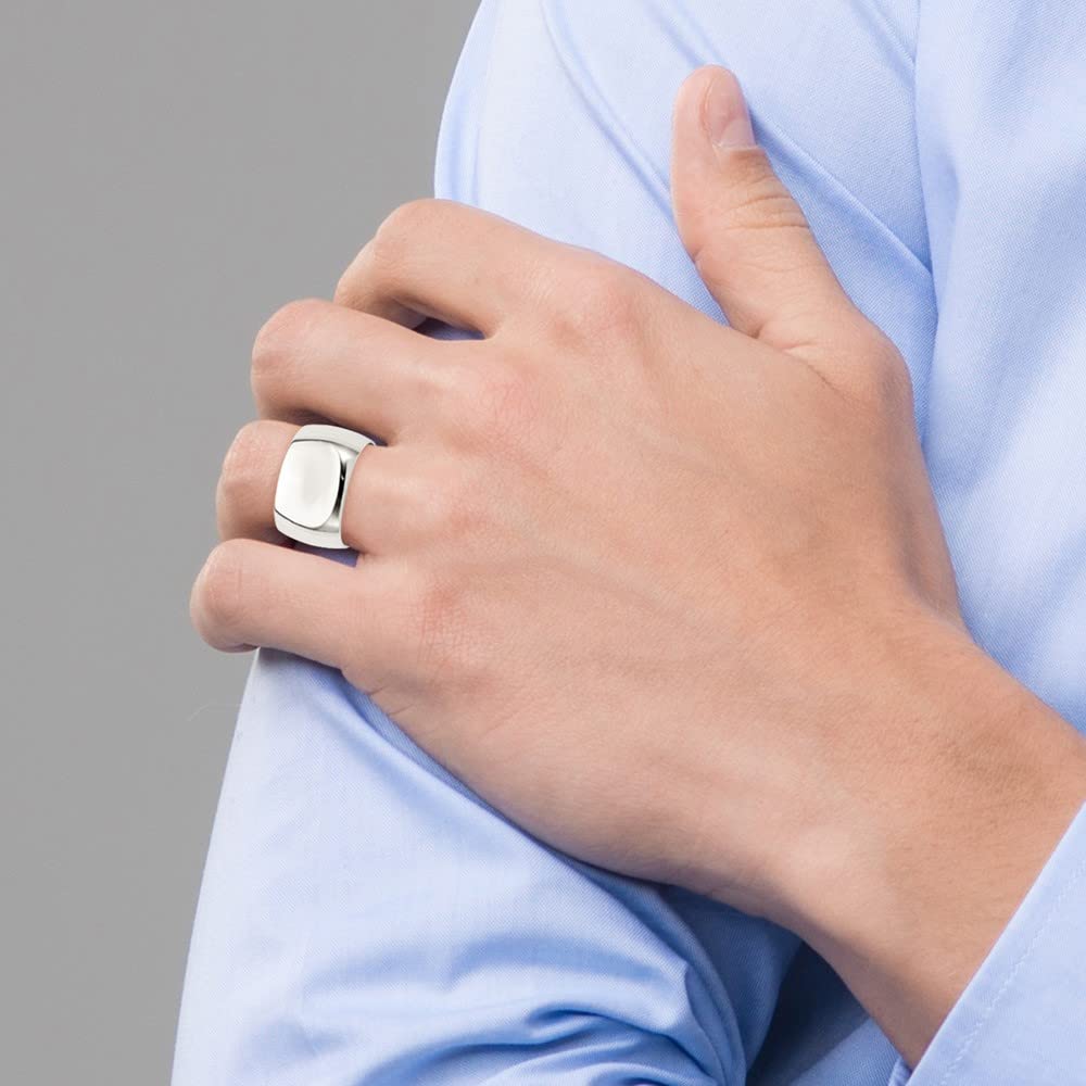 925 Sterling Silver 12mm Half Round Wedding Band Ring for Women - Elegant Bridal Engagement Ring, Fine Jewelry Gift for Her - Perfect for Anniversaries, Proposals & Special Occasions