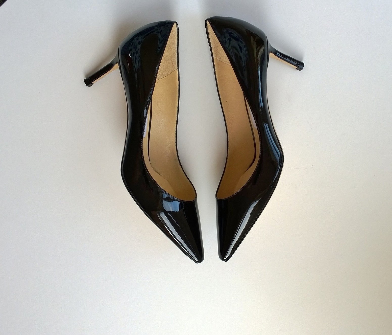 Jimmy Choo Romy 60 Black Patent Leather High Heels Pumps - Elegant Women's Dress Shoes for Party, Wedding & Evening Events