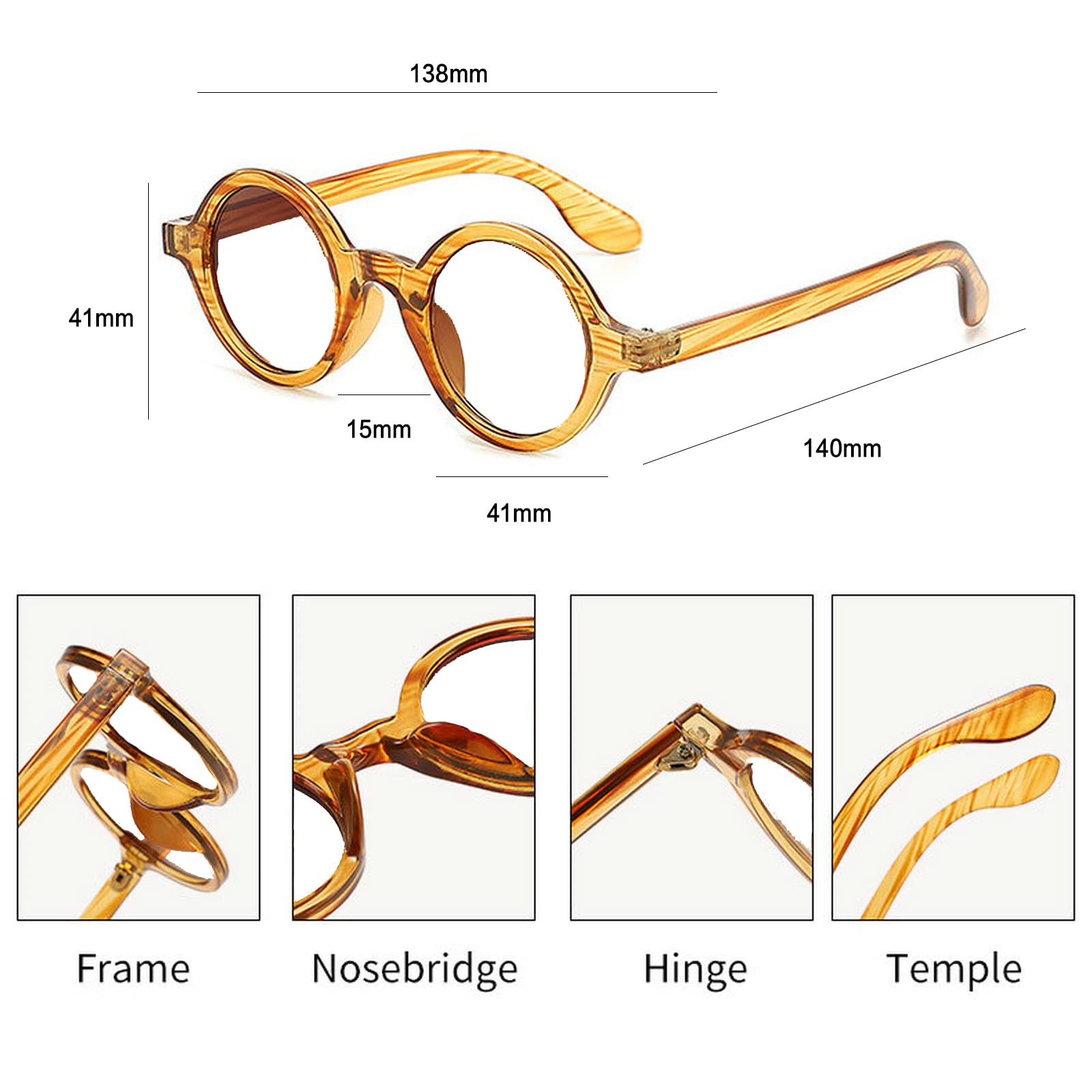 Blue Light Blocking Reading Glasses for Women & Men - Computer & Office Use