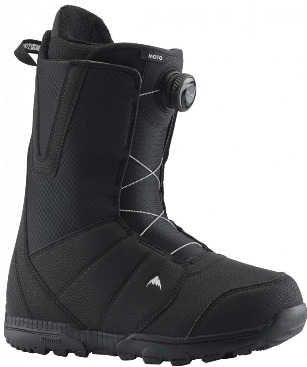 Burton Moto BOA Snowboard Boots 2024 - Men's & Women's Snowboarding Boots for All-Mountain Riding - Perfect for Freestyle, Powder & Park Performance