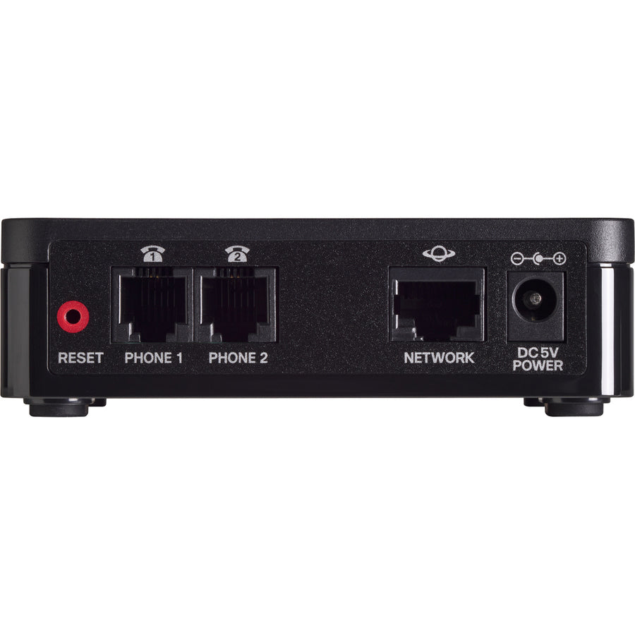 2-Port Analog Telephone Adapter for VoIP, Fax & Landline - Compatible with Multiple Platforms (Asterisk, FreePBX, 3CX) - Home & Office Use