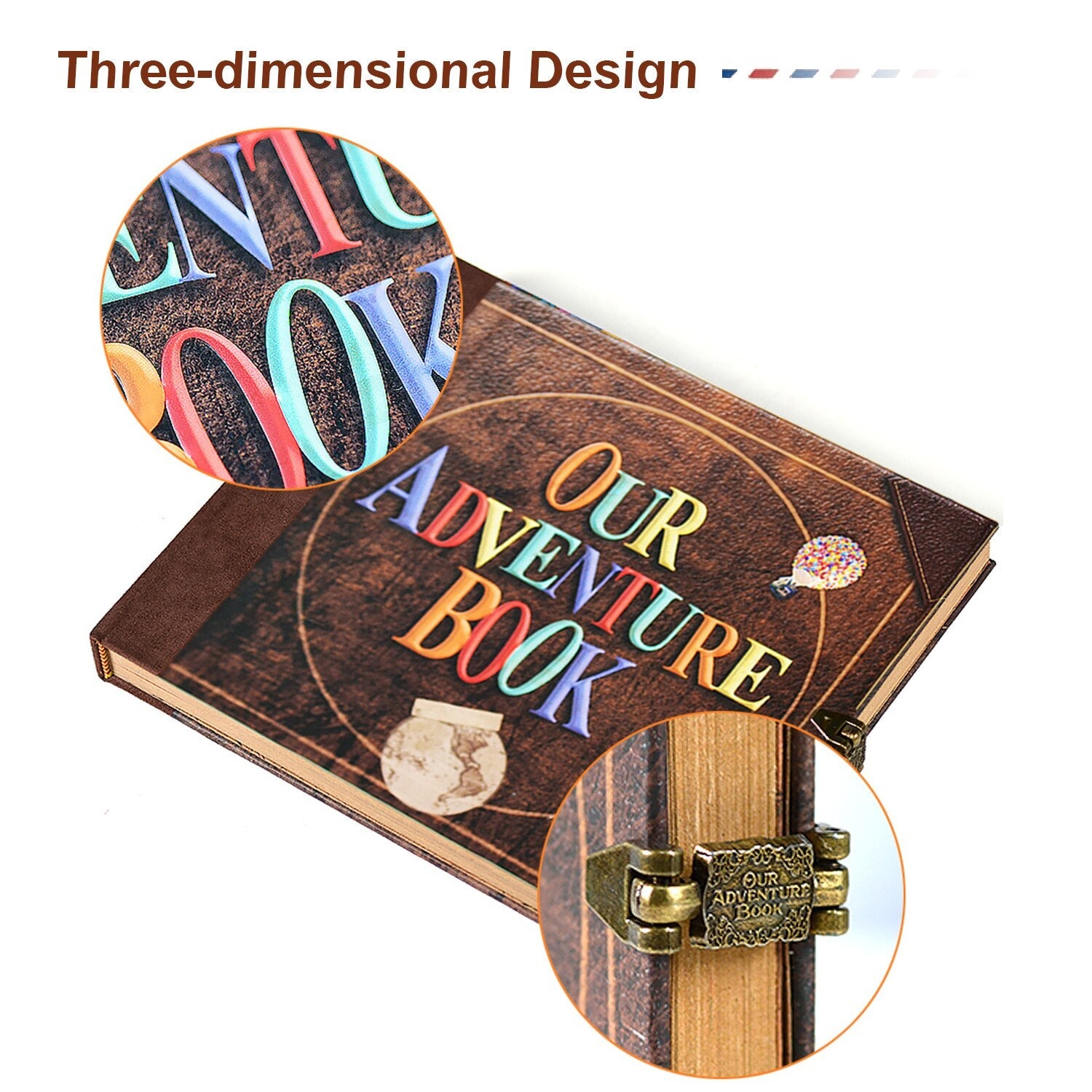 Adventure Scrapbook for Kids - Creative Photo Album for Travel Memories & DIY Projects | Perfect for School Projects, Family Trips & Birthday Gifts
