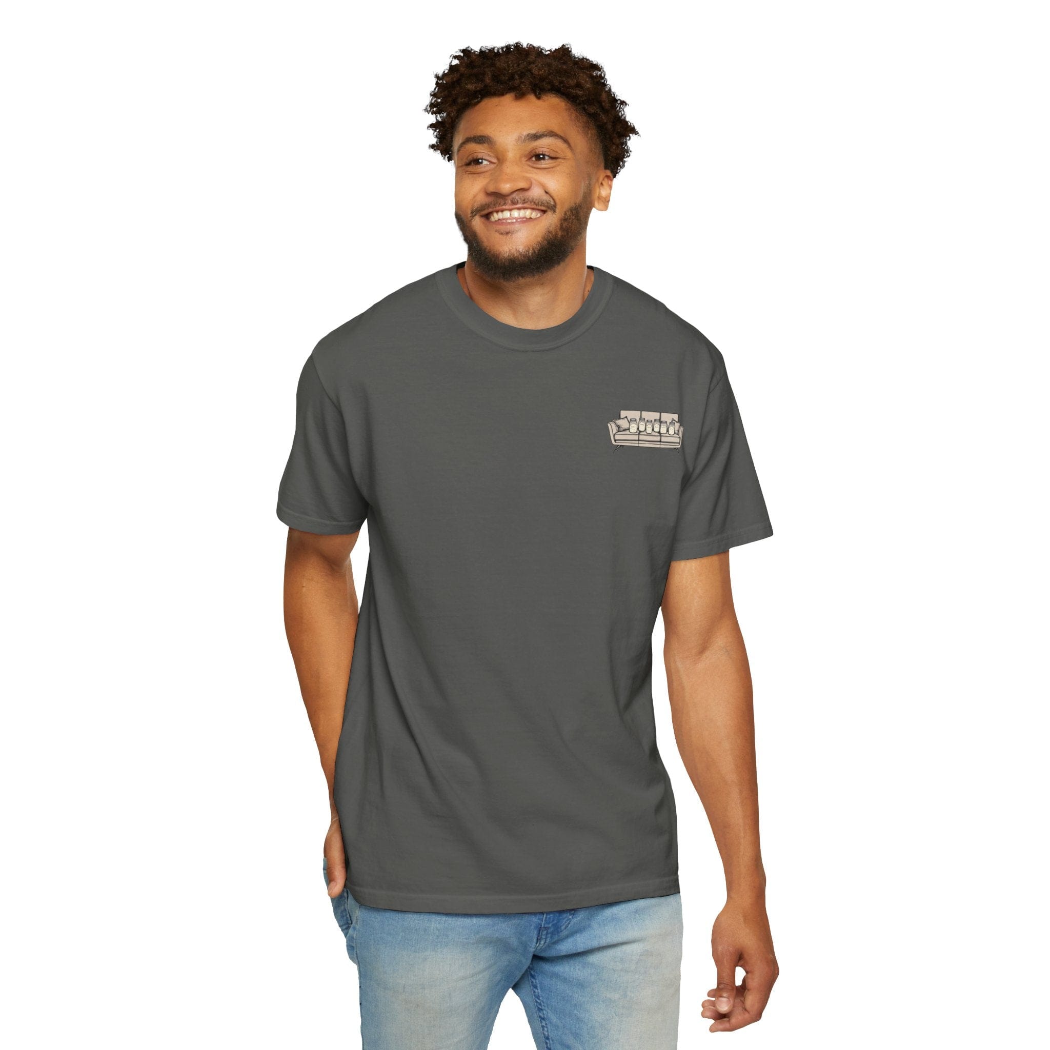 Knead Therapy T-Shirt - Unisex Garment-Dyed Cotton Tee with Sourdough Bread Design | Perfect for Bakers, Bread Lovers & Funny Gift Ideas