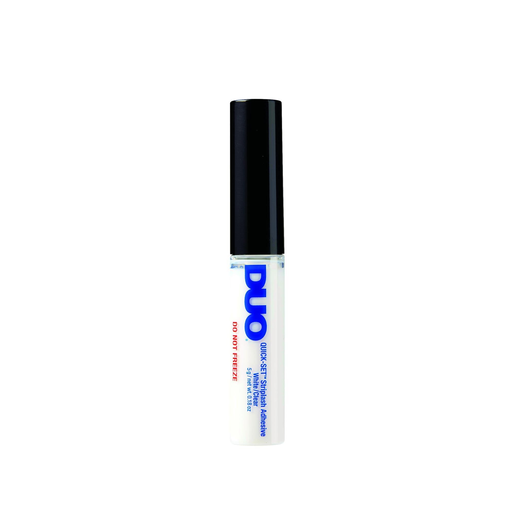 Ardell DUO Quick Set Lash Adhesive - Clear False Eyelash Glue (0.18 oz) - Waterproof & Long Lasting - Perfect for Daily Wear, Special Occasions & Makeup Artists