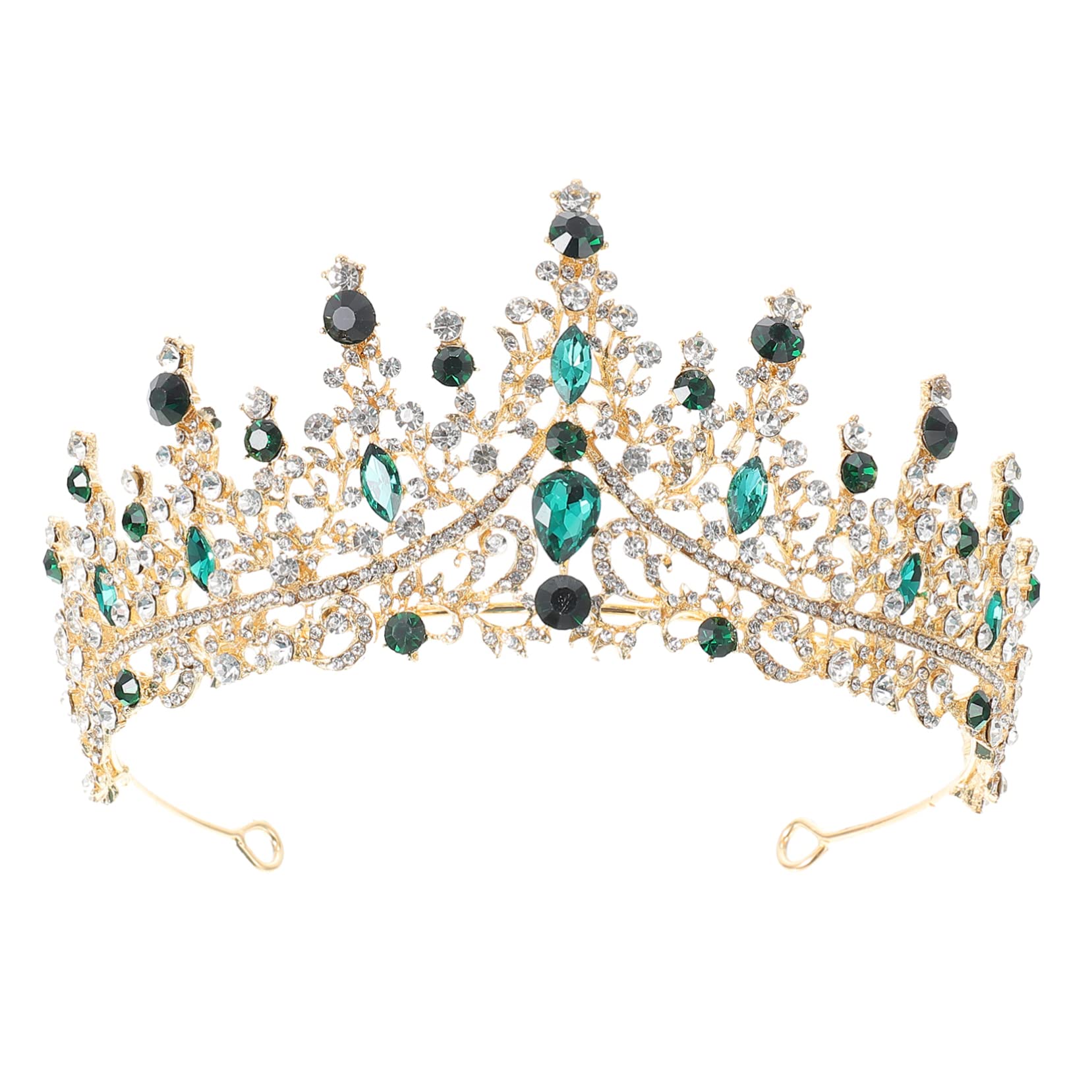 Minkissy Bridal Crown Hairpiece - Elegant Wedding Headband for Brides & Women, Stylish Bride Headdress & Jewelry - Perfect for Weddings, Prom, Parties & Special Occasions