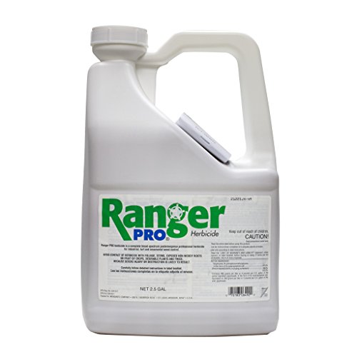 Ranger Pro 41% Glyphosate Herbicide - 10 Gallons Weed Killer for Agricultural, Commercial & Home Use - Controls Weeds in Lawns, Gardens & Farmlands