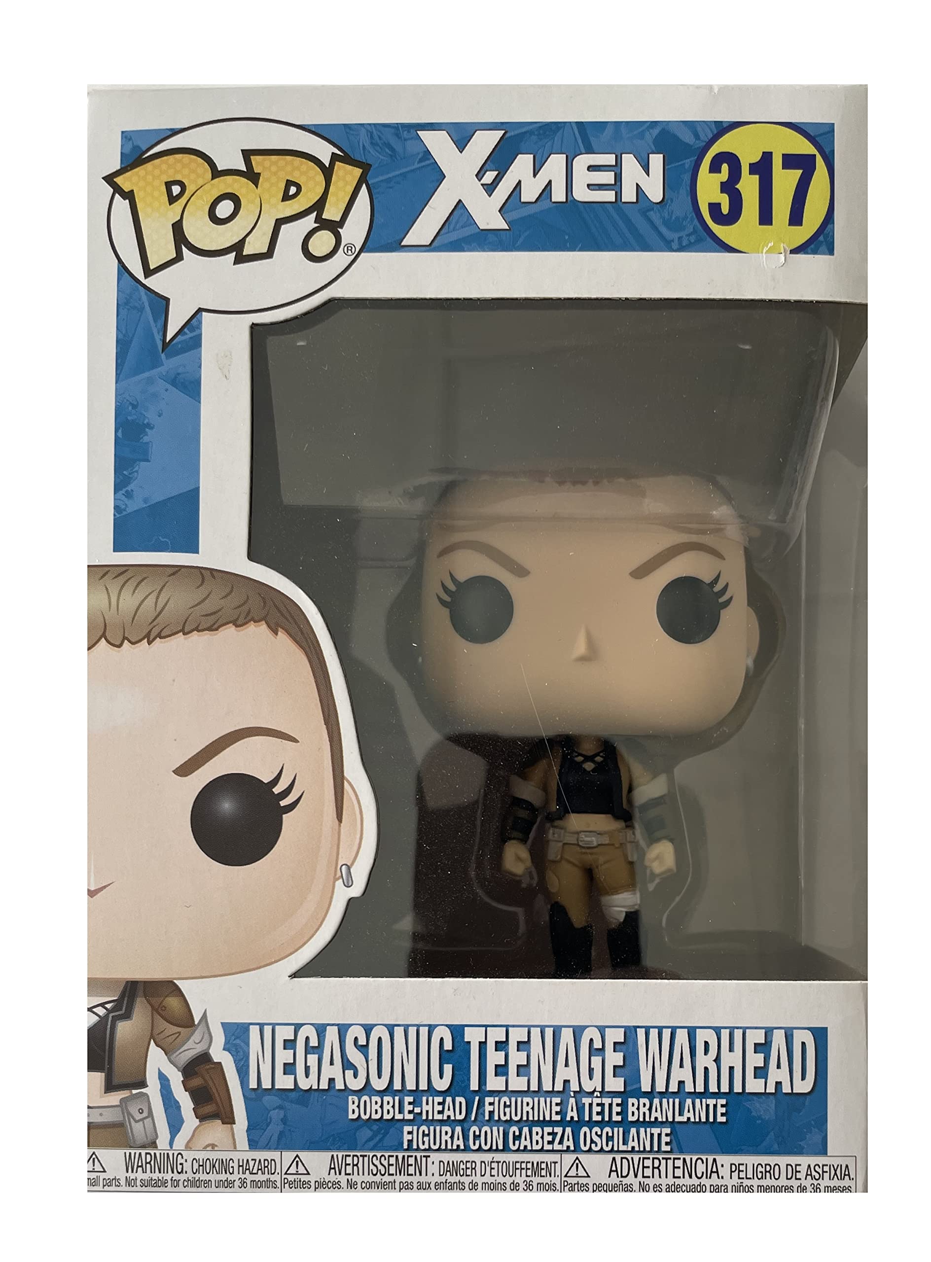 Funko Pop! Marvel X-Men: Deadpool Parody - Negasonic Teenage Warhead Vinyl Figure Collectible with Pop Box Protector Case | Perfect for Marvel Fans, Comic Book Collectors & Home Office Display
