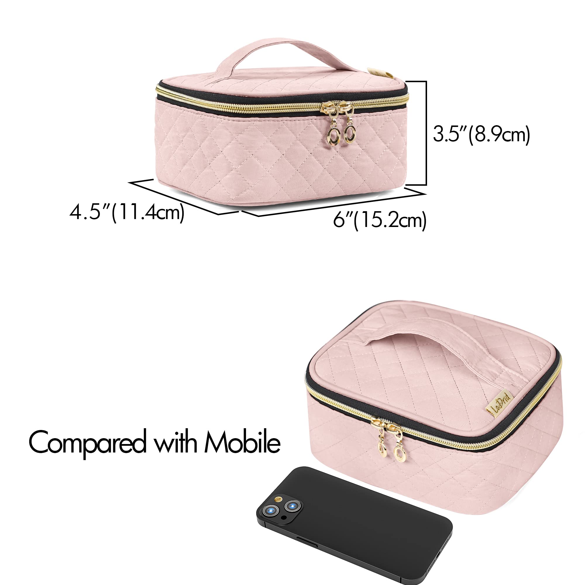 Portable Sewing Kit with 24 Threads & 30 Needles - Travel & Home Repair for Adults & Kids - Dusty Rose