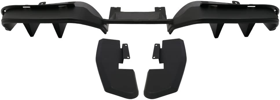 Premium Rear Diffuser for 2015-2017 Ford Mustang (Excluding GT350) - Enhance Aerodynamics & Sporty Look for Street or Track Racing