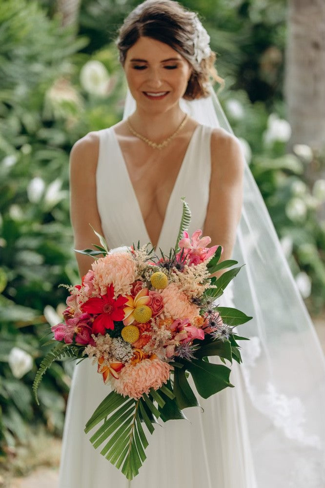 Jenny Yoo Elinor Wedding Gown - Elegant A-Line Bridal Dress with Lace Details | Perfect for Beach, Church & Formal Weddings