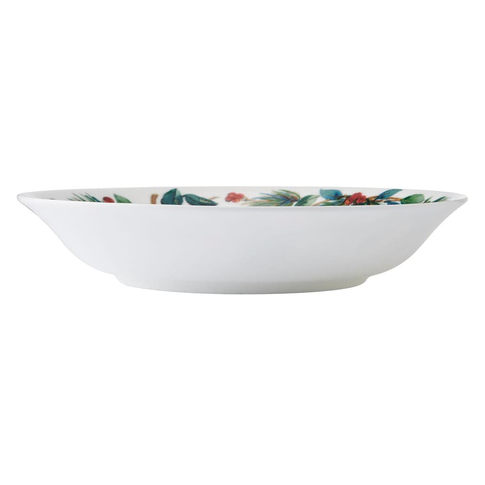 Winter Cardinal Serving Bowl - Elegant Holiday Dinnerware for Christmas & Thanksgiving Entertaining - Perfect for Soups, Salads & Side Dishes