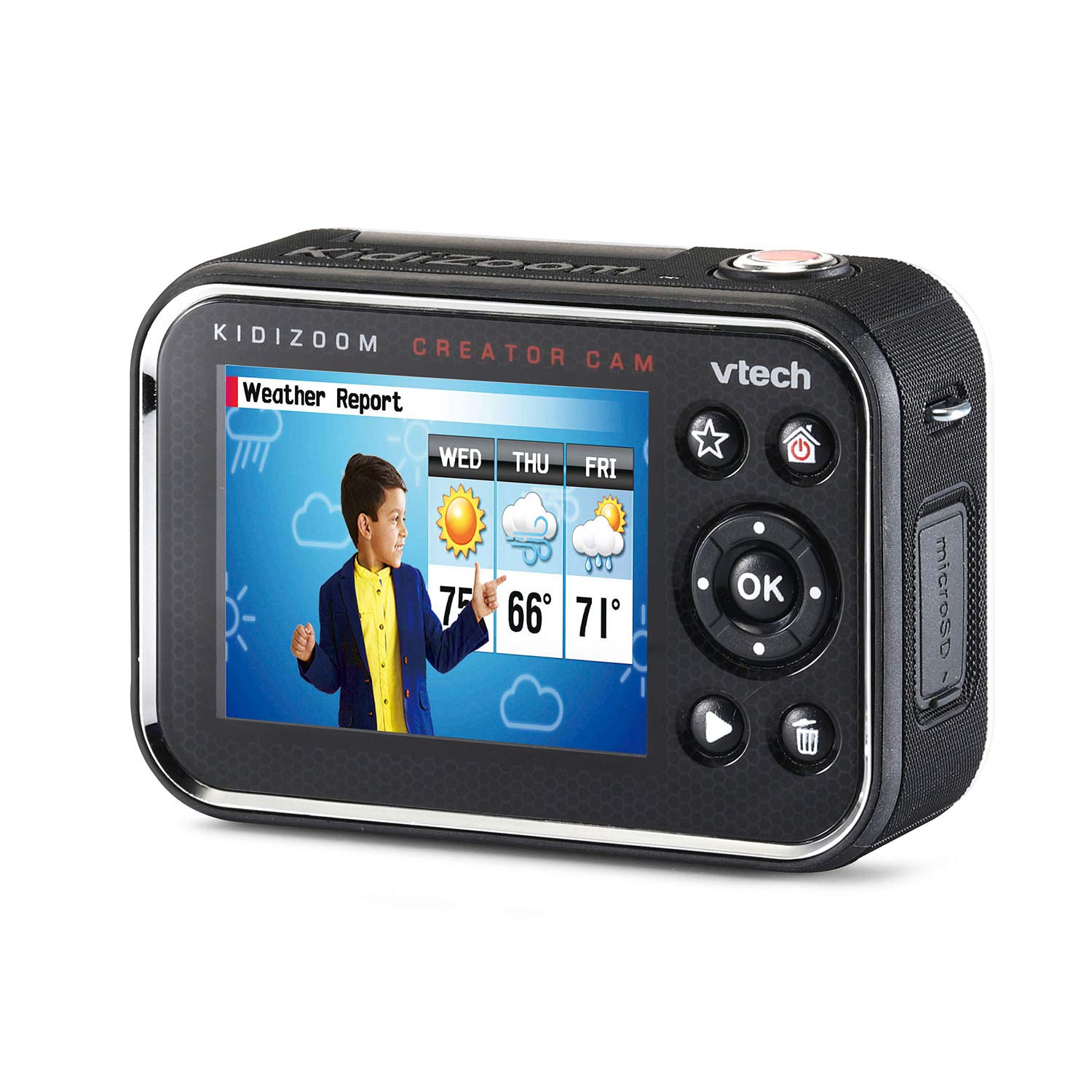 VTech KidiZoom Creator Cam - Kids Digital Camera with HD Video, 2.0