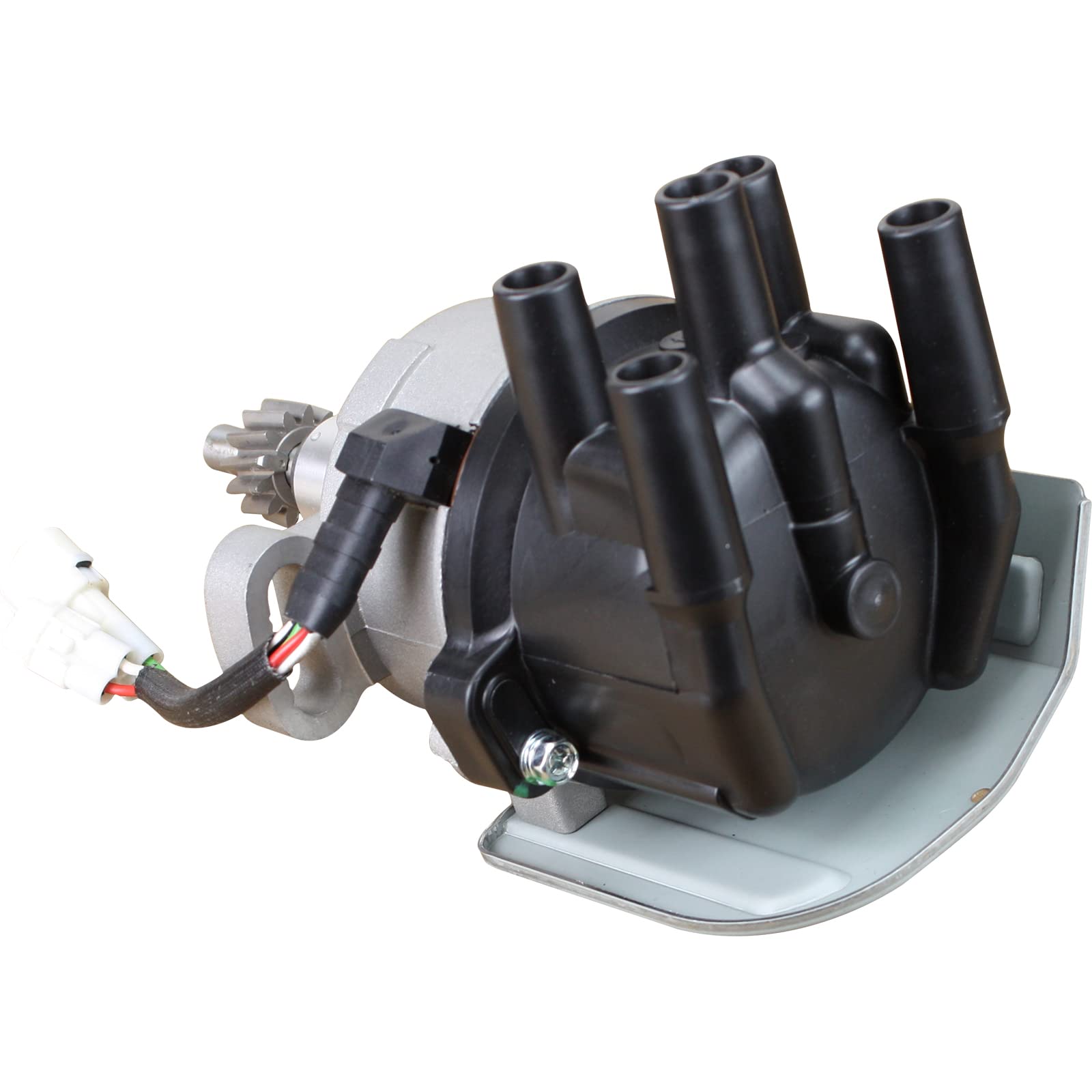 AIP Electronics Heavy Duty Stock Series Complete Electronic Ignition Distributor - Compatible with Toyota Prizm/Corolla 1.6L 4AGE Engine - OEM Fit D16260-SS - Perfect for Engine Performance Upgrades & Smooth Ignition System Replacement
