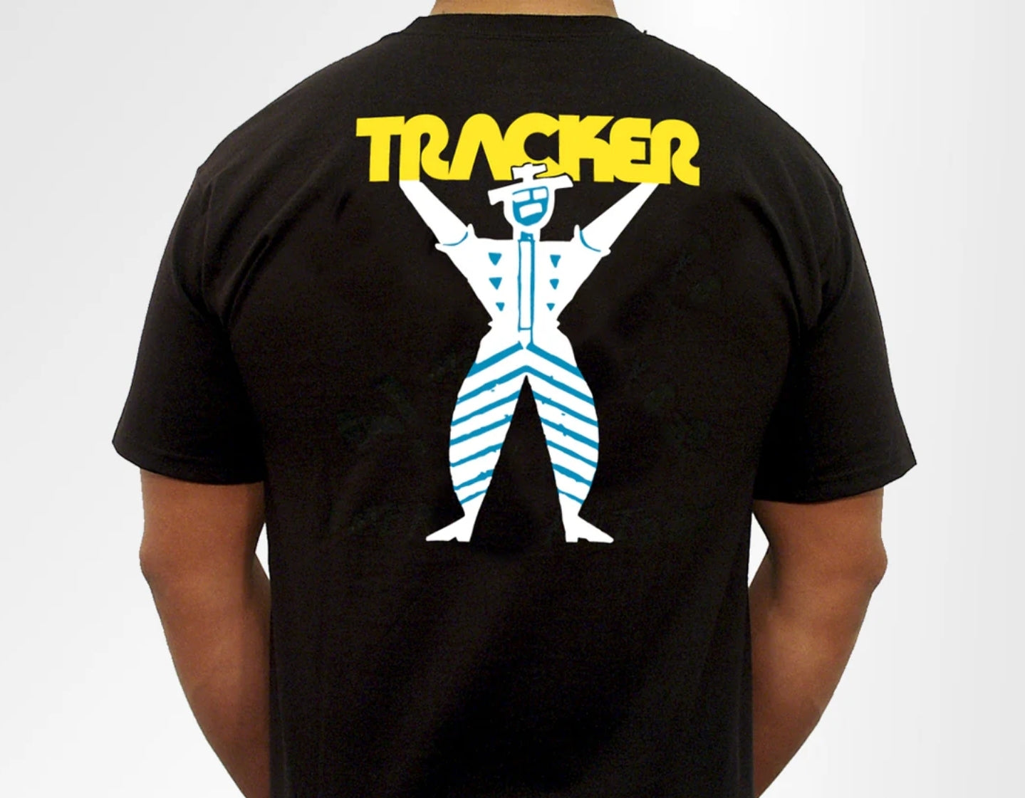 XL Men's Tracker Trucks Graphic T-Shirt - Black | Casual Wear for Truck Enthusiasts & Everyday Outfits