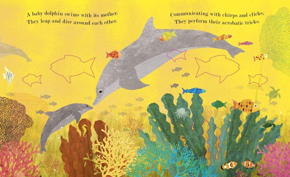 Ocean: A Peek-Through Picture Book for Kids – Interactive Children's Storybook with Marine Life Illustrations | Perfect for Bedtime Reading & Early Learning