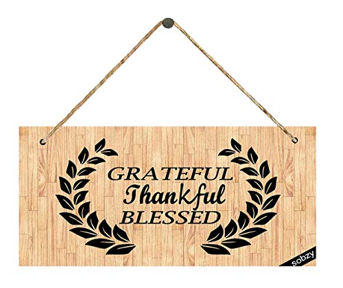 Grateful Thankful Blessed