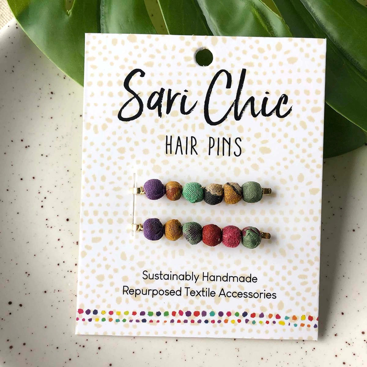 Elegant Sari Hair Pin Set for Women - Vintage Indian Hair Accessories for Weddings, Parties & Special Occasions - Perfect for Bridal Hairstyles and Cultural Events