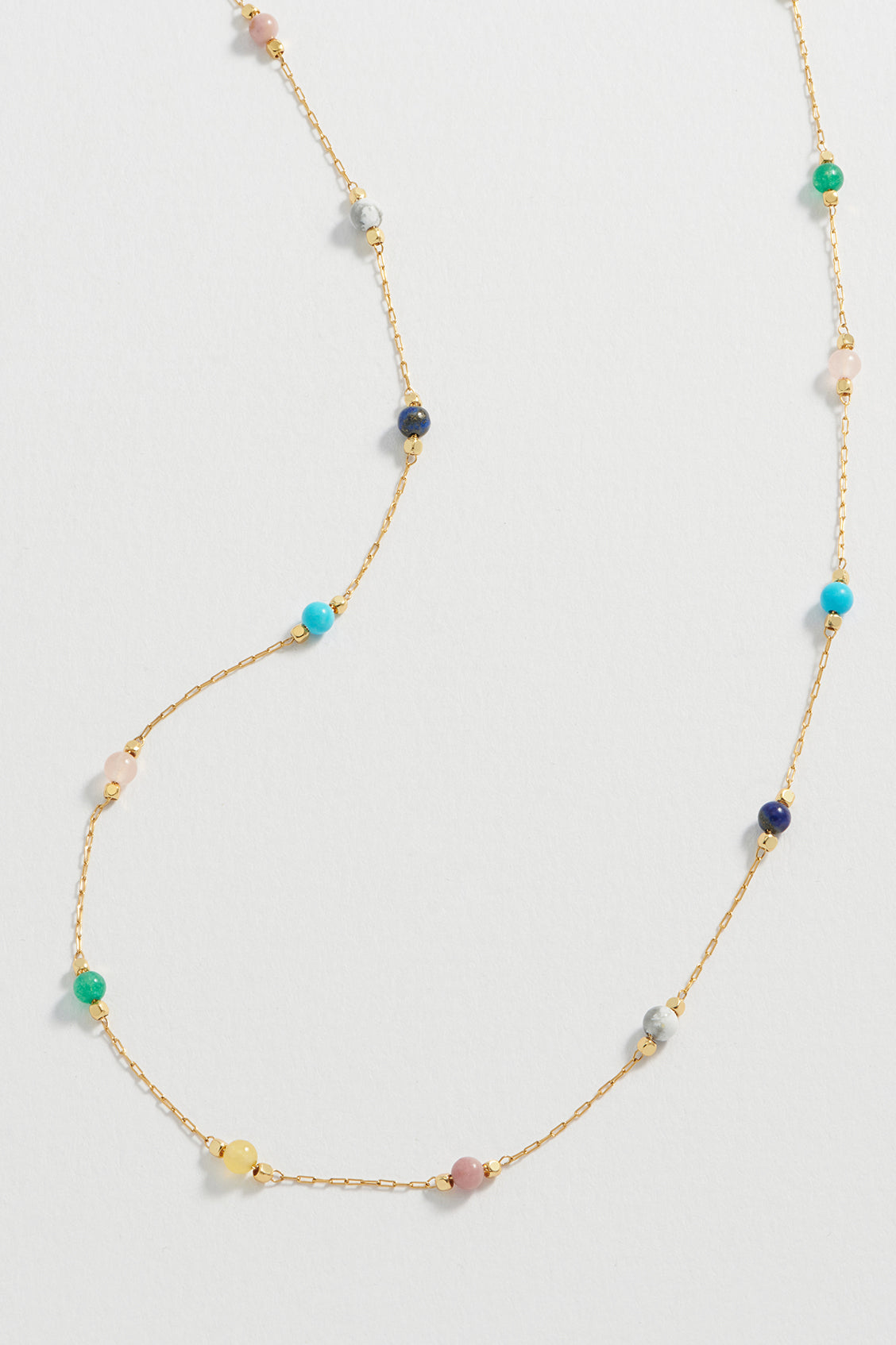 Healing Mixed Gemstone Bead Necklace for Women - Natural Stone Jewelry for Chakra Balancing, Stress Relief & Positive Energy - Perfect for Meditation, Yoga & Spiritual Healing