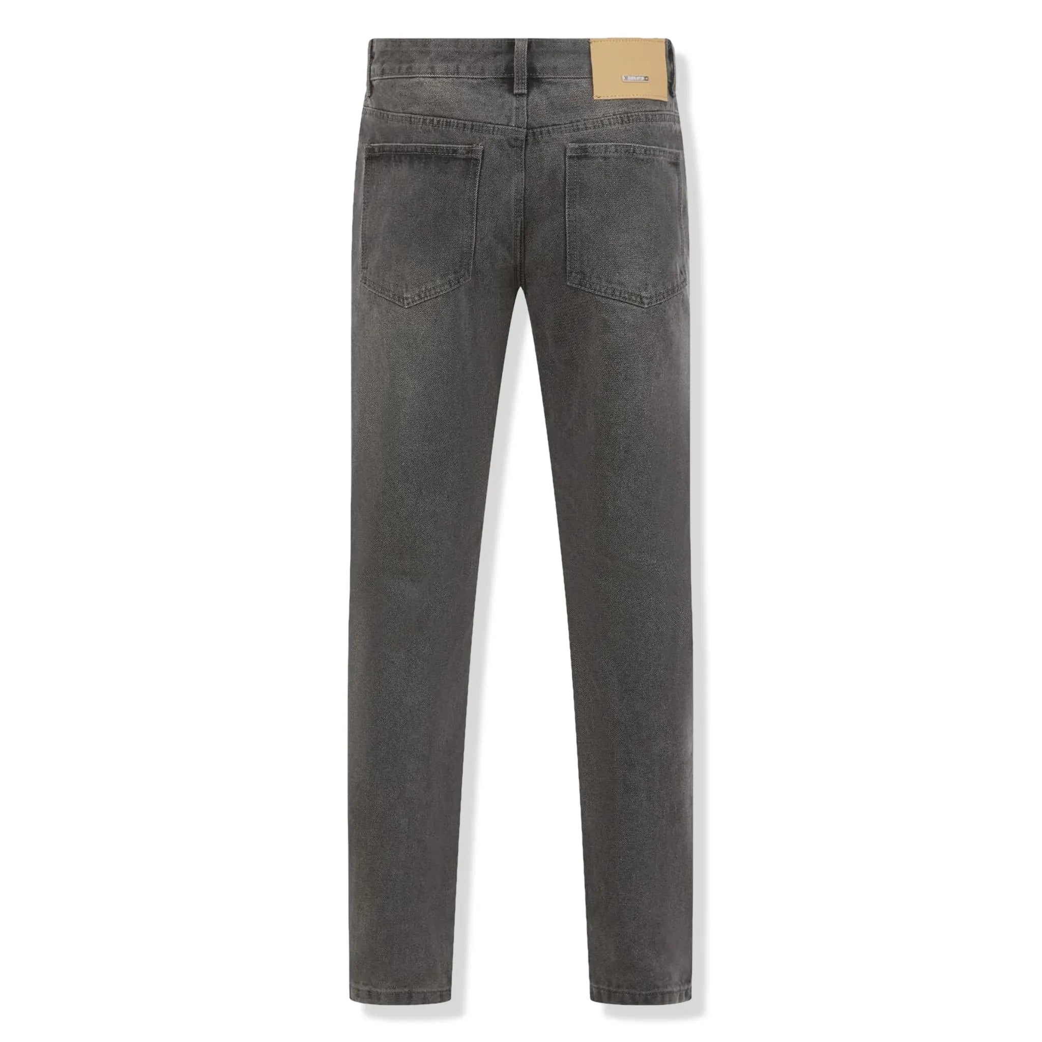 Belier Straight Leg Jeans for Women - Classic Washed Grey Denim Pants | Comfortable & Stylish for Casual Wear, Office, and Date Nights