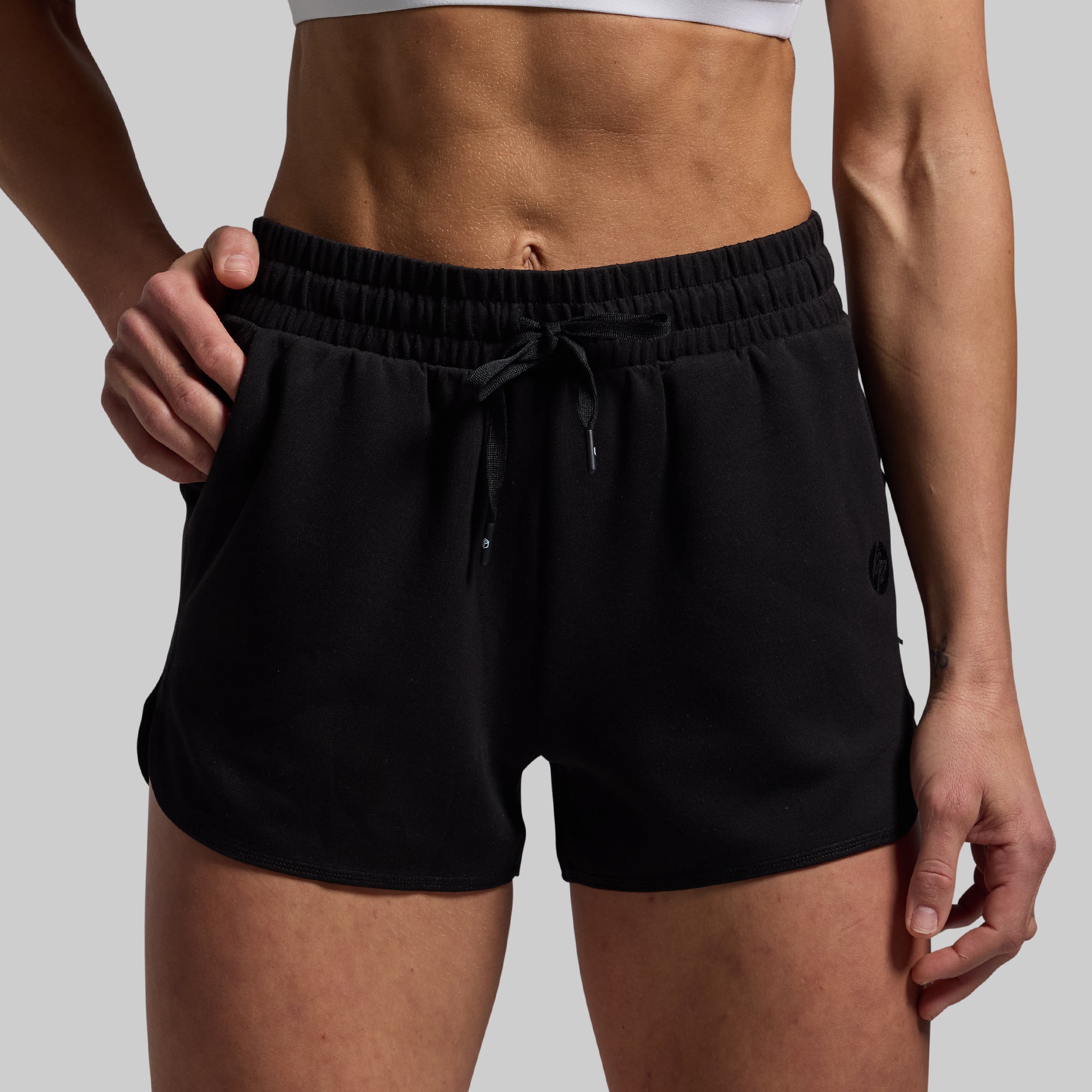 Lounge Lux Short Set (Black) - Soft & Comfortable Women's Sleepwear for Relaxing at Home, Lounging, or Travel