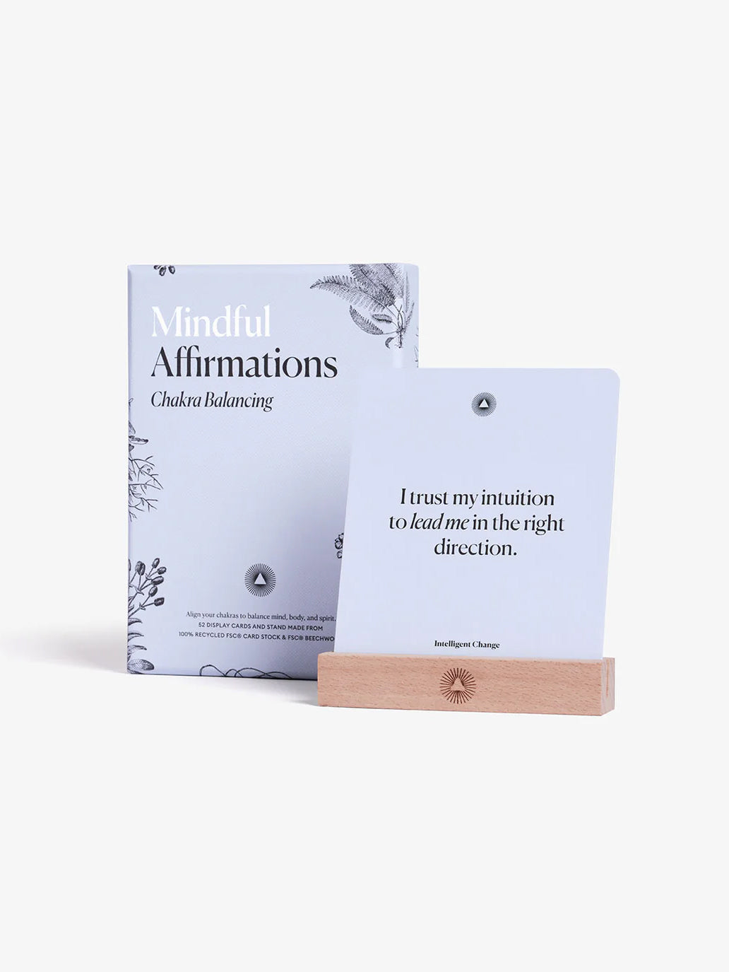 Intelligent Change Mindful Affirmations Chakra Balancing Meditation Cards - Spiritual Healing, Positive Affirmation Cards for Daily Motivation & Self-Care (Perfect for Yoga, Meditation & Mindfulness Practice)