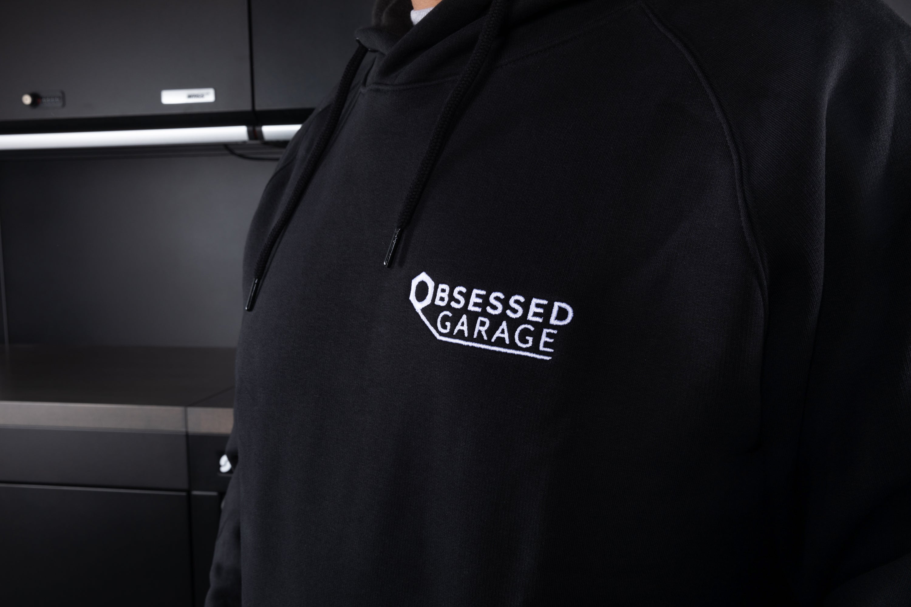 Obsessed Garage Omega Pullover Hoodie - Premium Men's & Women's Zip Up Sweatshirt - Emira Giveaway - Perfect for Casual Wear, Gym & Outdoor Activities