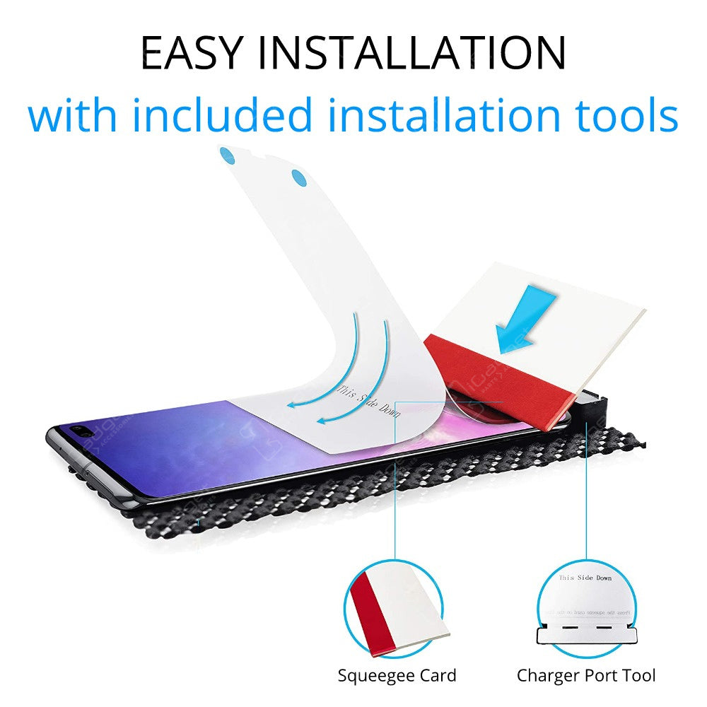 Samsung Galaxy Note 10 Screen Protector - Tempered Glass Full Coverage HD Clear TPU Film | Anti-Scratch & Bubble-Free for Daily Use, Work & Travel Protection