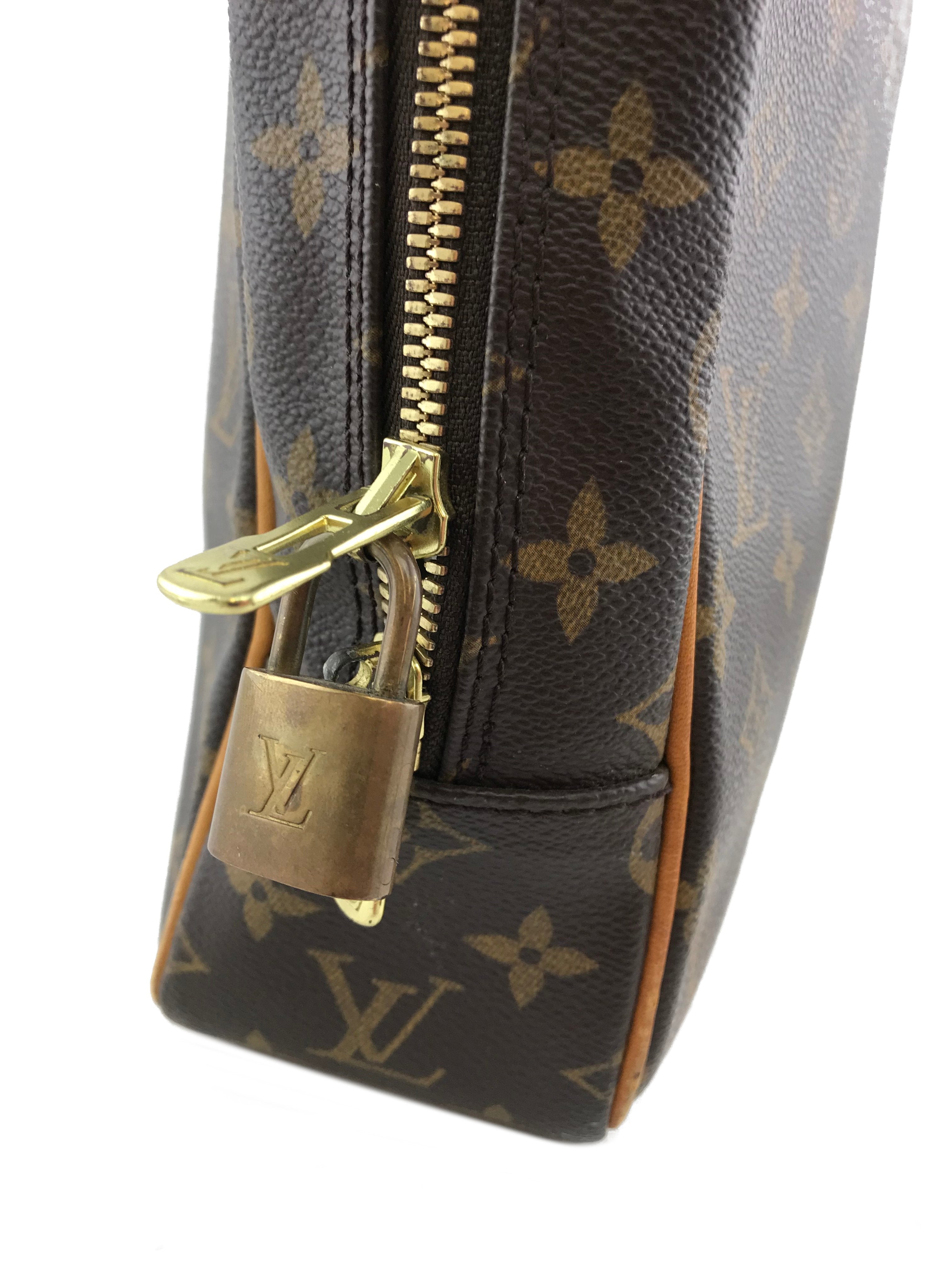 Authentic Louis Vuitton Monogram Canvas Porte Documents Pegase Briefcase - Luxury Business Travel Bag for Professionals & Executives - Perfect for Office, Meetings & Airplane Carry-On