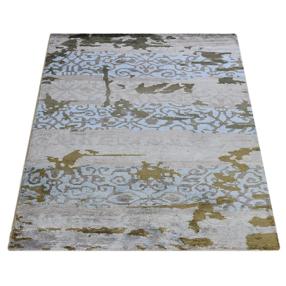Handmade Hypnotic Eastern Hand Knotted Rug - Premium Wool Oriental Carpet for Living Room, Bedroom & Home Decor