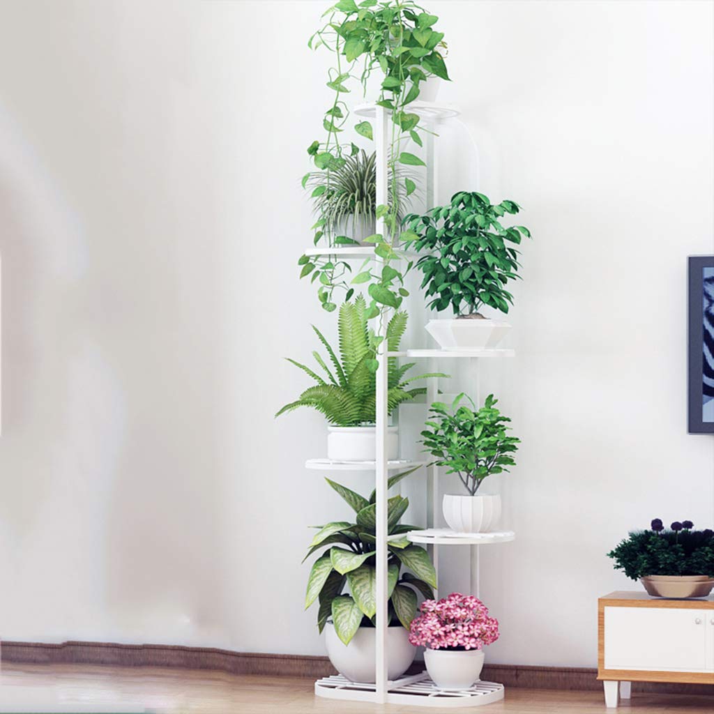 Metal Multi-Tier Plant Stand - Flower Pot Holder & Bonsai Display Shelf for Indoor, Balcony, Patio | Sturdy Storage Rack for Potted Plants, Herbs & Home Decor
