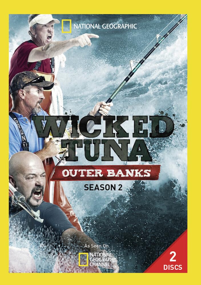 Wicked Tuna: Outer Banks Season 2 DVD | Commercial Fishing Reality TV Show | Perfect for Fishing Enthusiasts & Reality TV Fans