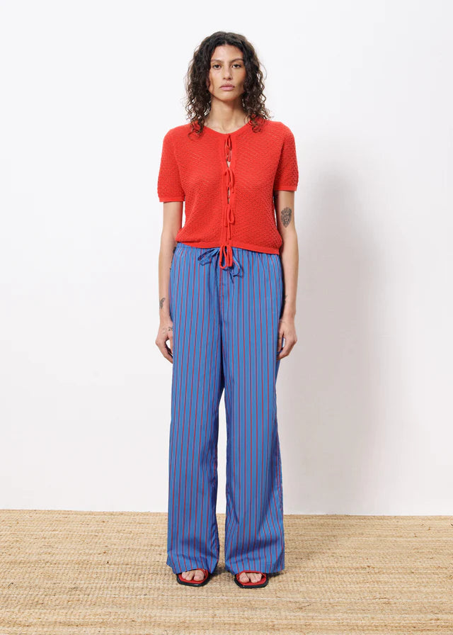 Aelis Women's Fashion Red Top - Stylish and Comfortable Blouse for Casual Wear, Office, and Party Outfits