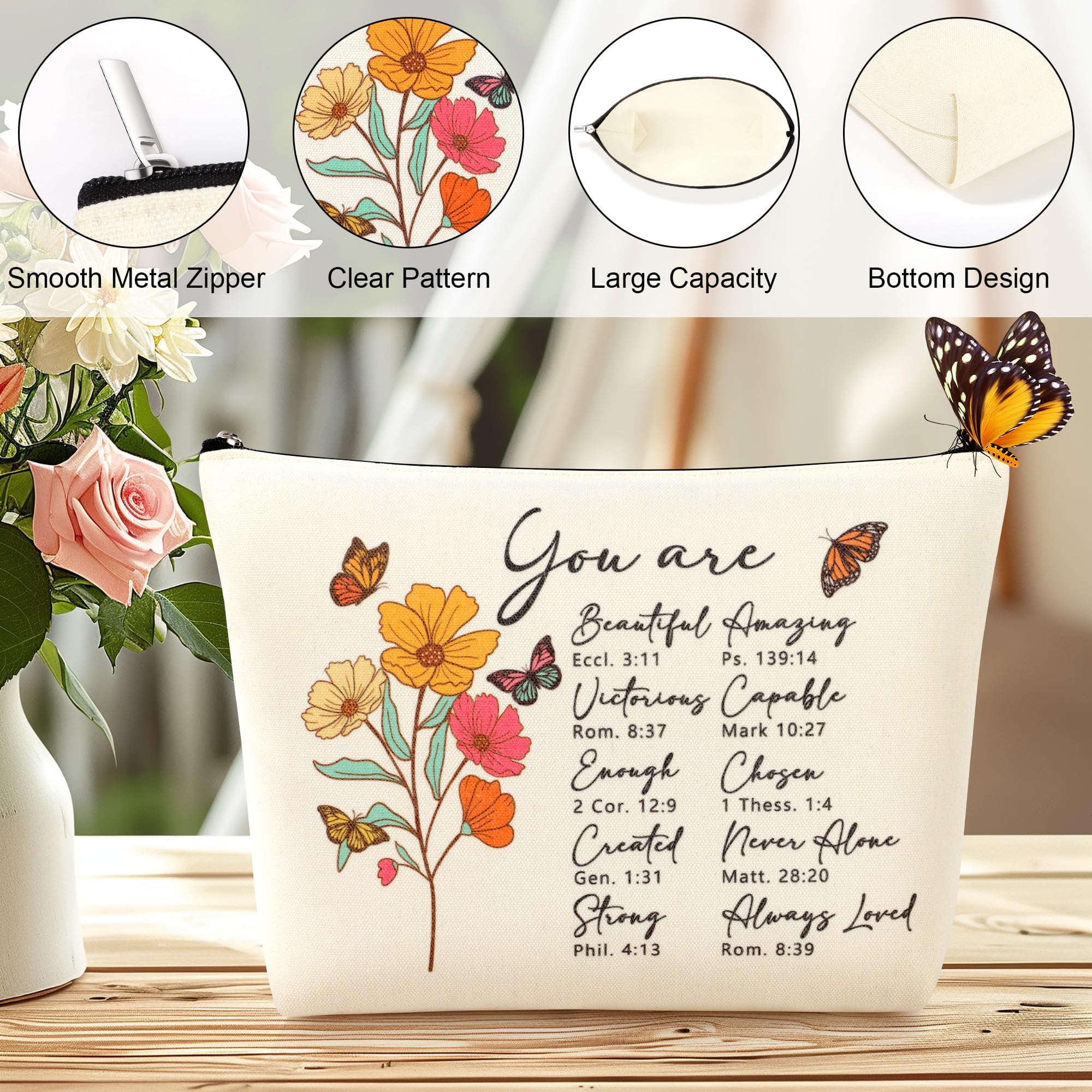 Christian Religious Gifts for Women - Inspirational Sunflower Birthday Gifts, Easter & Valentines Unique Present for Mom, Daughter, Aunt, Best Friend & Grandma - Perfect for Church, Bible Study & Faith-Based Celebrations