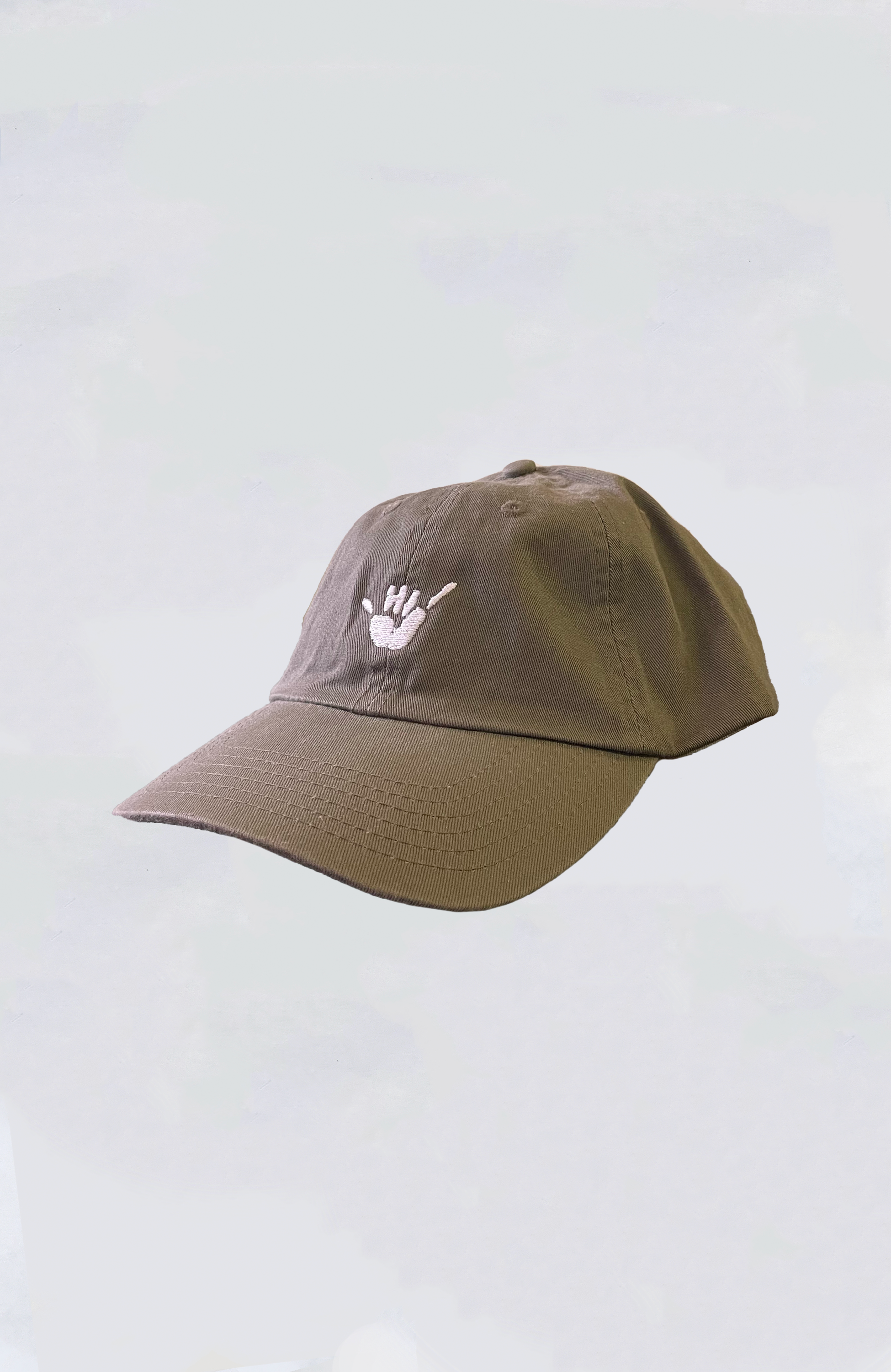 HDM Small Shaka Strapback Hat - Adjustable Hawaiian Style Baseball Cap for Men & Women - Perfect for Beach, Surfing, and Summer Outdoor Activities