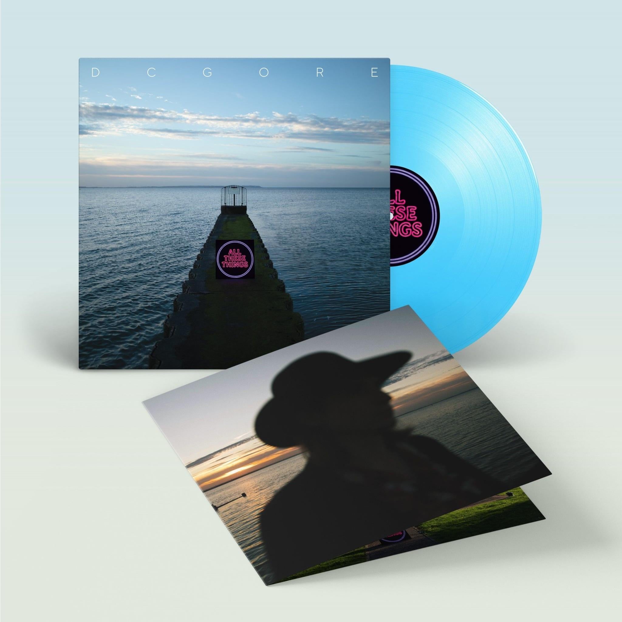 All These Things Blue Vinyl Record - Vintage Music Collectible for Home Decor & Gift Giving - Perfect for Music Lovers, Vinyl Enthusiasts & Retro Decor
