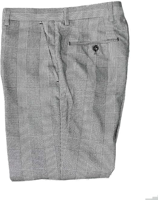 Cavani Flint Grey Check Tweed 3 Piece Suit for Men | Premium Wool Blend Business Suit | Perfect for Weddings, Office & Formal Events